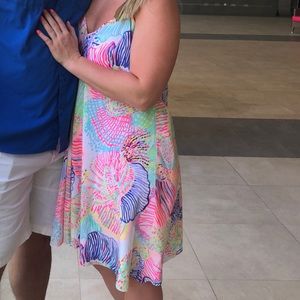 Fun Lilly Pulitzer dress size large! Clara style!